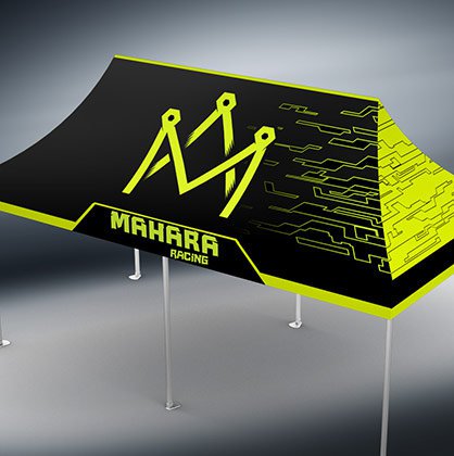 mahara racing tent design for drifting