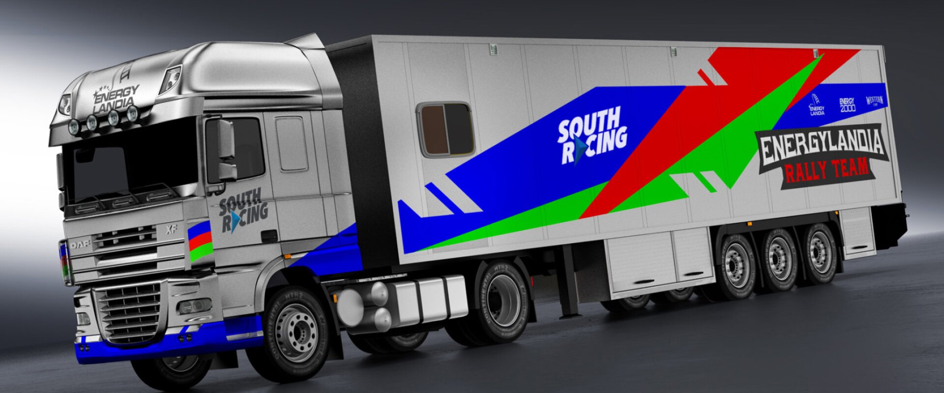trailer and truck livery design
