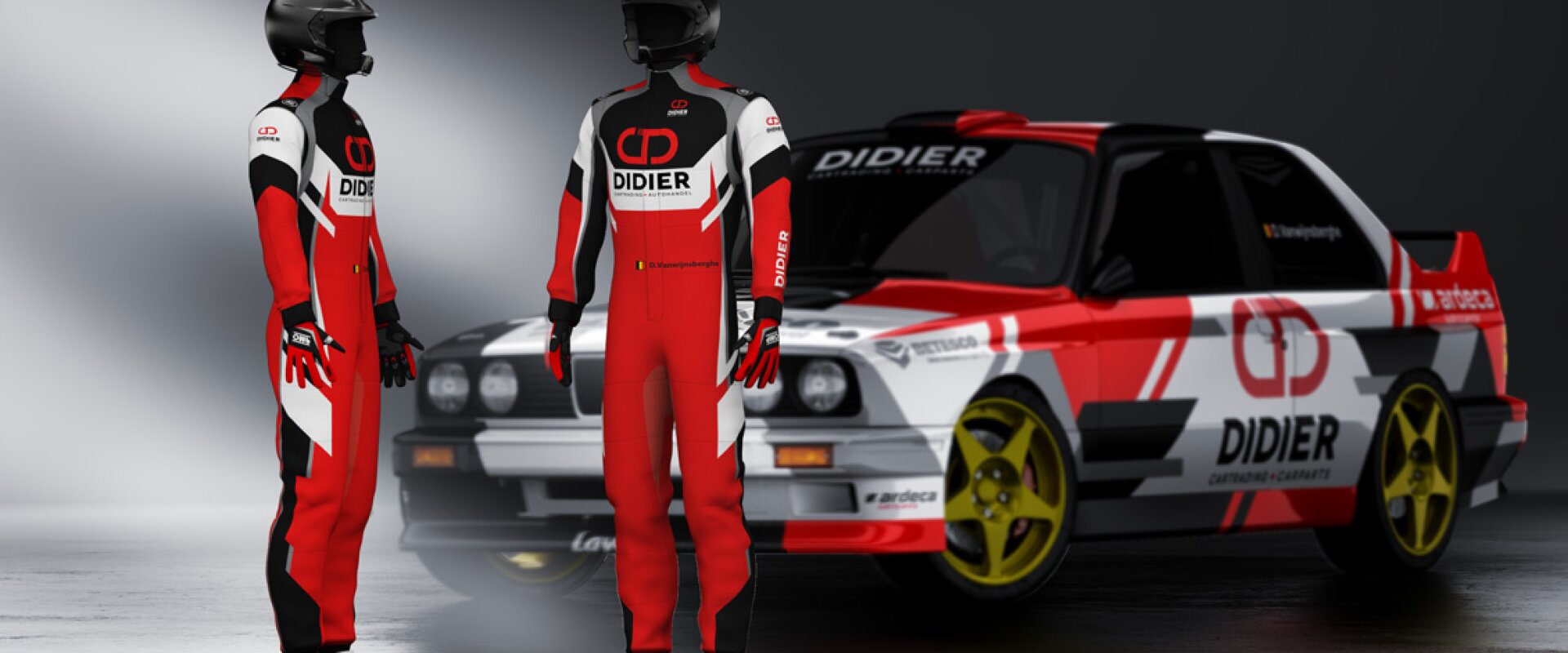 customized design for stand 21 suit racing