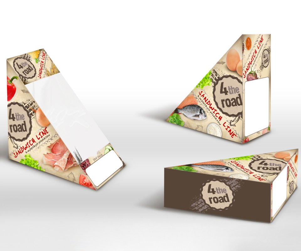 polskie jadlo sandwich box design